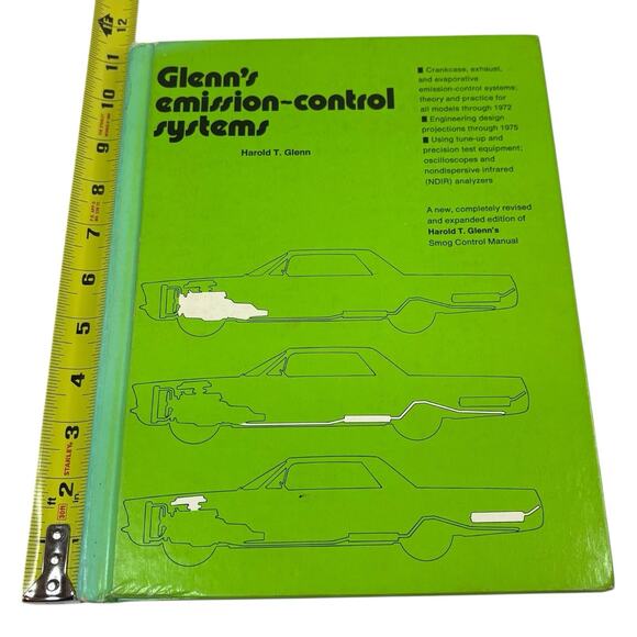 VTG 1972 "Glenn's Emission-Control Systems" Harold T. Glenn HC Auto Car Manual - Picture 3 of 16